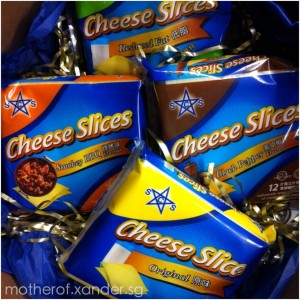 SCS cheese in 4 different flavours